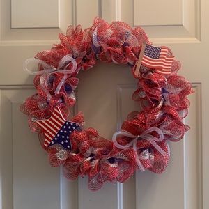 FLAG WREATH